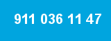 911 036 11 47 911 036 11 47